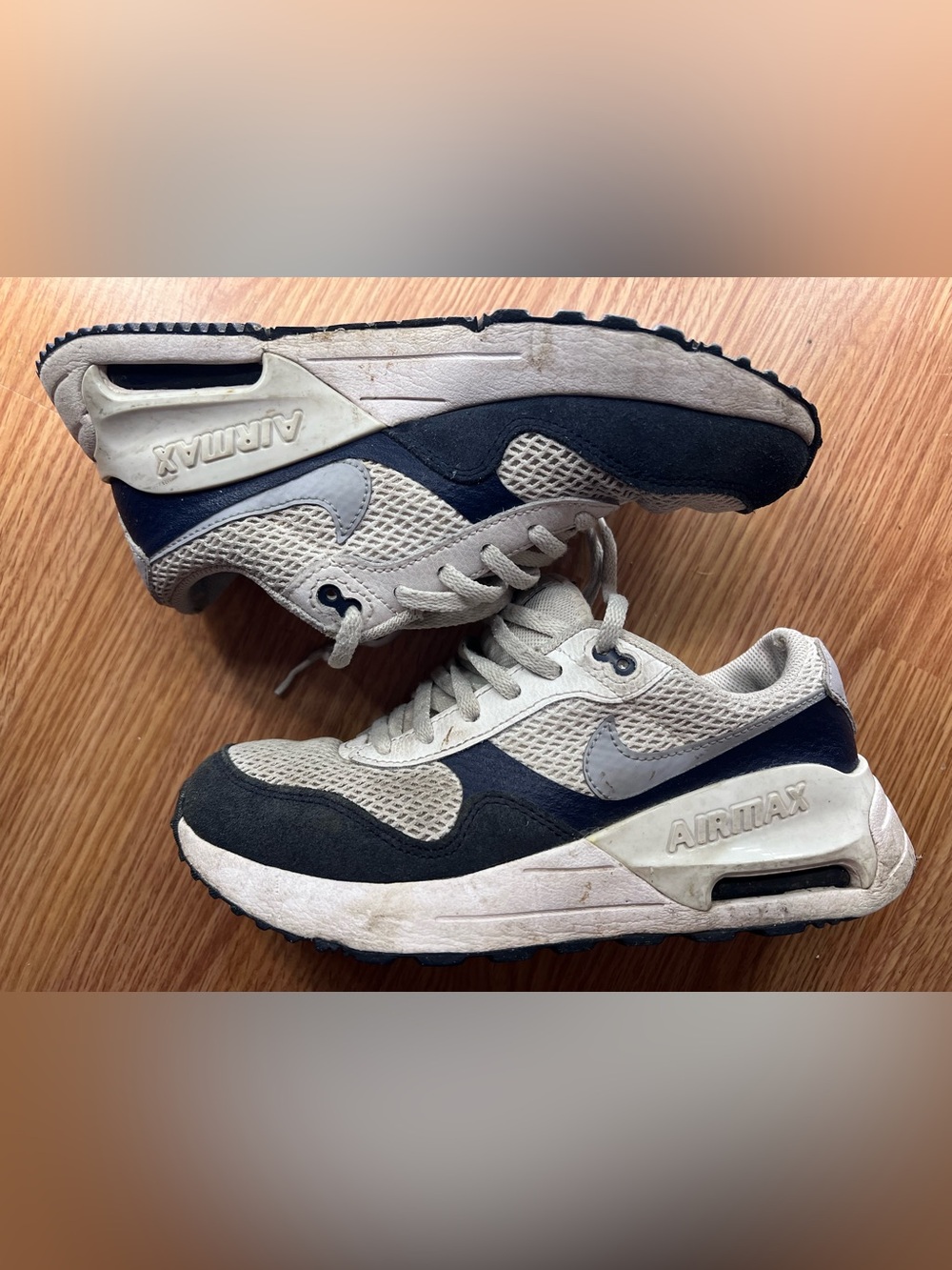 Kids Nike Air Max SYSTM White Obsidian